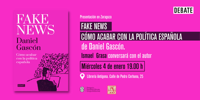 Daniel Gascón presenta